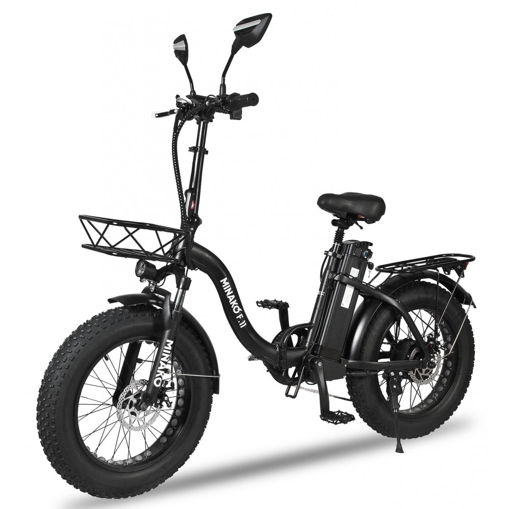 Электровелосипед Minako F11 Dual (полный привод)